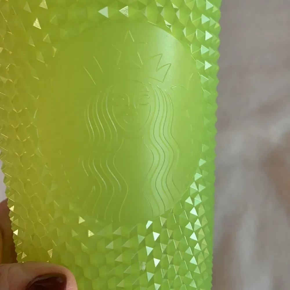 Starbucks New ‘Lemongrass’ Glow-in-the-Dark 2022 Fall Studded Bling Venti